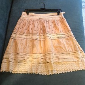 Cute eyelet Forever 21 skirt